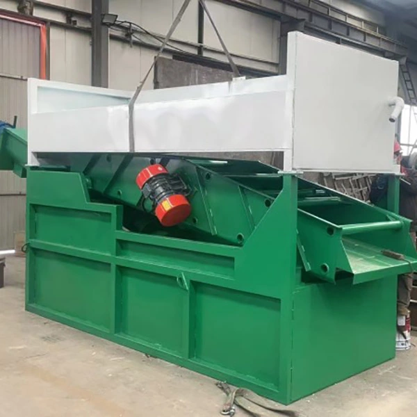 Equipamento de triagem para areia e cascalho